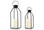Xmas Decorative Lanterns LED Decor Lantern Black Metal Candle Lanterns for Xmas Carousel 7