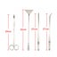 Spatula Tool Tweezers Aquarium Tank Scissor Stainless Steel 4 in 1 Aquatic Plant Carousel 3