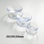 10pcs 20, 30, 35mm Double Sided Suction Cups Clear Plastic Rubber Window Suck... Carousel 1