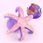 Floating Bath Toys Toddlers Learn Play Fun 5 Rings Baby Infant Kids Carousel 4