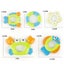 Floating Bath Toys Toddlers Learn Play Fun 5 Rings Baby Infant Kids Carousel 8