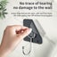 10PCS Stainless Steel Adhesive Sticky Hooks Heavy Duty Wall Gold/Black Hook Carousel 4