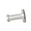 2PCS Stainless Steel Wall Hooks Wall Mount Coat Towel Hanger Bathroom Hooks Carousel 8
