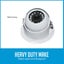White 4 PIN Dome CCD 12 IR Reversing Rear View Camera Night Vision For Caravan Carousel 3