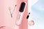 Cordless Hair Straightener Brush Mini Anion Hot Comb Straightener Brush With LED Carousel 6