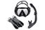 Mask Fin Snorkel Set with Adult Snorkeling Gear Panoramic View Diving Set Carousel 4