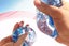 4Pcs Mini Ice Block Stress Ball Toy Polyhedron Diamond Sugar Ball Sensory Fidget Carousel 3