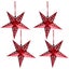 8Pcs Christmas Paper Star Lantern Lampshade 3D Paper Star Hanging Decoration for Carousel 4