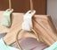 40Pcs Hanger Connector Hooks Set- Space-Saving Closet Organizer Clips for Cloth Carousel 4