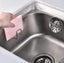 4 Pcs Stainless Steel Adhesive Sponge Holder -Kitchen Sink Caddy for Accessories Carousel 6