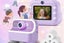 Kids Instant Print Camera Zero Ink Print Photo Camera With 32G TF Card-Purple Carousel 4