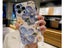 Slim Blu-ray Case Cover for iPhone 13 Pro Max with Camera Protector Flower Carousel 2