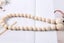 2Pcs 49CM Rtain Tieback Boho Wooden Bead Rope Curtain Tie Carousel 5