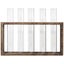 Wall Hanging Glass Planter Propagation Station Modern Test Tube Flower Vase Offi Carousel 7