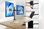Monitor Stand Arm Desk Mount HD TV Computer Screen Holder Two Display Holder Bra Carousel 5