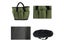 Gardening Tool Bag with Pockets Garden Plant Tool Set Store Content Bag-Army Gre Carousel 4