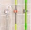 5 Self-Adhesive Broom Mop Holder - Wall Mounted, No-Drill Space-Saving Oragnizer Carousel 3