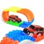 Toy 2 Sets 125pcs Race Tracks Car Glow In The Dark Flexible Car Set Gift for Boy Carousel 7