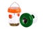 2Pcs Reusable Outdoor Garden Hanging Solar Powered Bee Trap Flying Insects Bee K Carousel 8