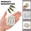 Dragon Fondant Molds (3 Pack), Silicone Dragon Eyes Dinosaur Claws Skin Candy Mo Carousel 3