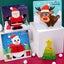 Toy 2pcs Christmas Wooden Puzzles for Kids Toddlers Educational Toys Carousel 5