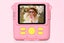 Instant Print Camera for Kids Zero Ink Print Photo Camera with 32G TF Card-Pink Carousel 2