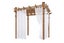 Water Resistant Curtain White Outdoor Sheer Curtains for Patio Living Room Bedro Carousel 6