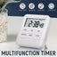 2025 Magnetic Kitchen LCD Digital Timer Countdown Count Down 99 Hours Electronic Carousel 3