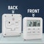 2025 Magnetic Kitchen LCD Digital Timer Countdown Count Down 99 Hours Electronic Carousel 6