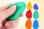 6Pcs Silicone Fidget Toy Sensory Stone Textured Worry Stone Adults Stress Relief Carousel 4