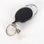 Retractable Keychain Clip Heavy Duty Recoil Key Chain Holder Ring Badge Oval 2x Carousel 4