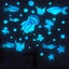 2pcs Ocean Wall Decals Glow in The Dark Sea Wall Stickers Underwater Sea World W Carousel 8