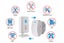 Wireless Motion Sensor Alarm Door Chime for Business Garage Security and Elderly Carousel 7