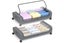 2Pcs 32L Under Bed Storage Container with Wheels Under Bed Shoe Storage with Han Carousel 1
