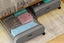 2Pcs 32L Under Bed Storage Container with Wheels Under Bed Shoe Storage with Han Carousel 4