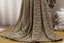 2Pcs Soft Warm Reversible Long Pile Plush Blanket Faux Fur Shaggy Throw Blanket- Carousel 4