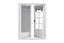 2Pcs French Curtains Privacy Thermal Insulated Bedroom Blackout Door Curtains Wi Carousel 1