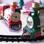Toy Christmas Train Set for Kids Classic Railway Tracks Toy Kits Gifts Carousel 4