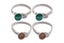 2 Pairs Of Curtain Tiebacks Modern Style Decorative Drapery Tie Holder For Home Carousel 1
