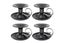 8Pcs Retro Handheld Candle Holders Black Iron Taper Table Centerpiece for Thanks Carousel 2