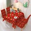 4pcs Christmas Chair Cover Xmas Santa Chair Slipcover Creative Pattern Dining Ch Carousel 5