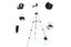 Adjustable Phone and Camera Tripod Portable Stand for Photography and Video Reco Carousel 5
