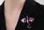 2Pcs Vintage Punk Dragon Flying Shape Brooch Pin Lapel Clothes Jewelry Accessory Carousel 3