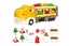 Toy Dinosaur Truck Car Foldable Toy Race Cars with Ejection for Boys Girls-Yello Carousel 4