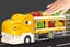 Toy Dinosaur Truck Car Foldable Toy Race Cars with Ejection for Boys Girls-Yello Carousel 7