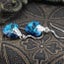 925 Sterling Silver Premium Crystal Earrings "Esmeralda" (Blue) Carousel 6