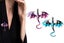 2Pcs Vintage Punk Dragon Flying Shape Brooch Pin Lapel Clothes Jewelry Accessory Carousel 1