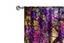 2Pcs Stained Glass Purple Floral Leaves Rod Pocket Window Drapes For Bedroom Dec Carousel 7