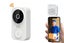2Pc Smart Wireless Remote Video Doorbell 2-Way Audio With HD Night Vision Angle Carousel 4