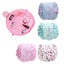 Printed Cosmetic Storage Bag Drawstring Make-Up Travel Bag Makeup Tools Organize Carousel 2